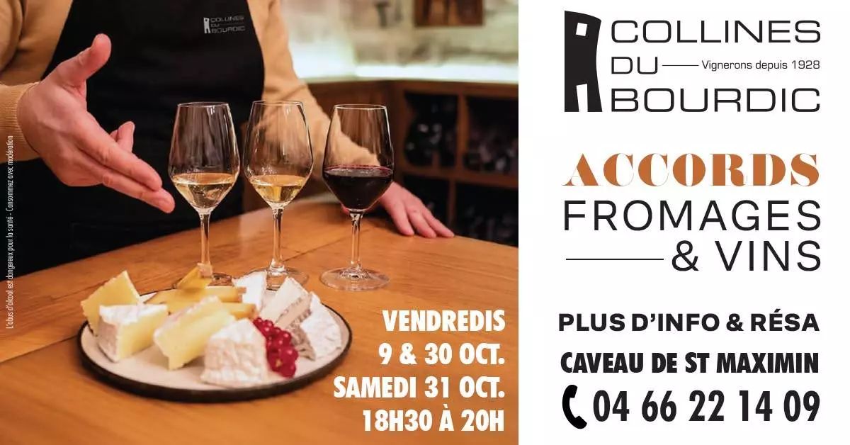 Dégustation Accord Mets Vins Fromage