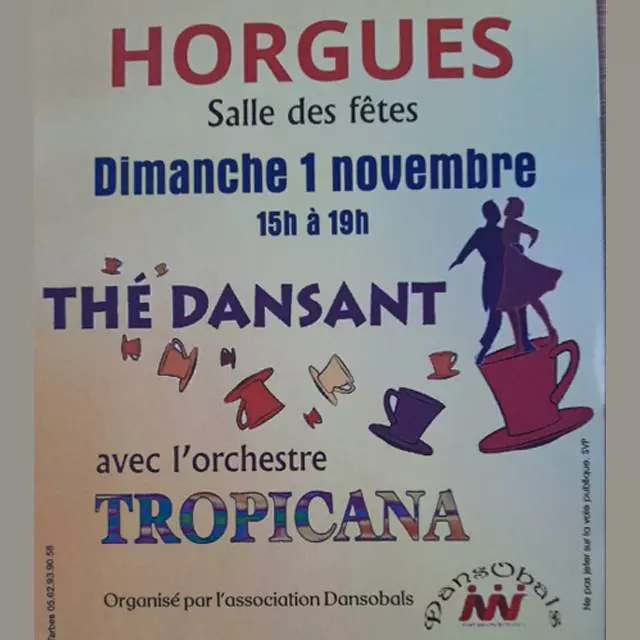 Thé dansant avec l'orchestre Tropicana
