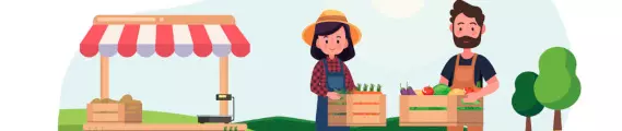 Marché à la ferme de la Bataillouse