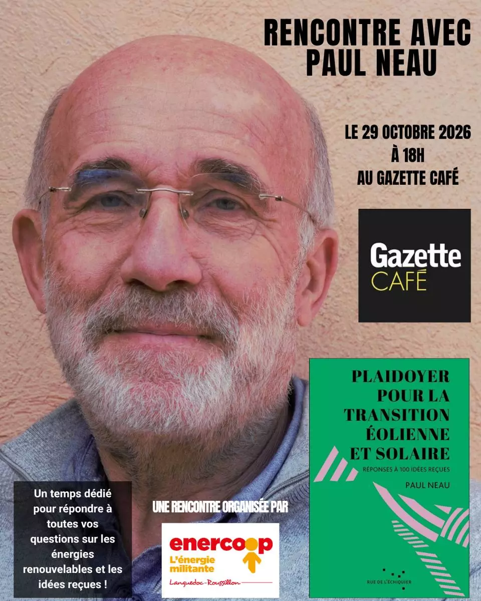 Rencontre scientifique-littéraire avec l'auteur Paul Neau