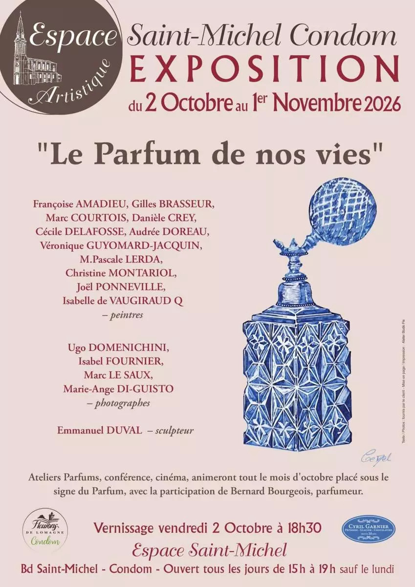 Espace Saint-Michel : concert pour le dévernissage de l'exposition "Le Parfum de nos vies"