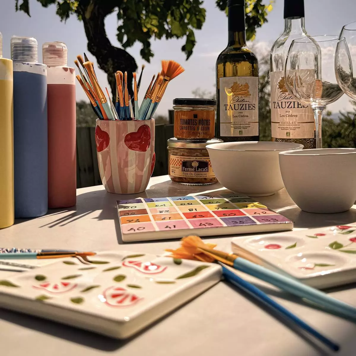 Atelier céramique vin