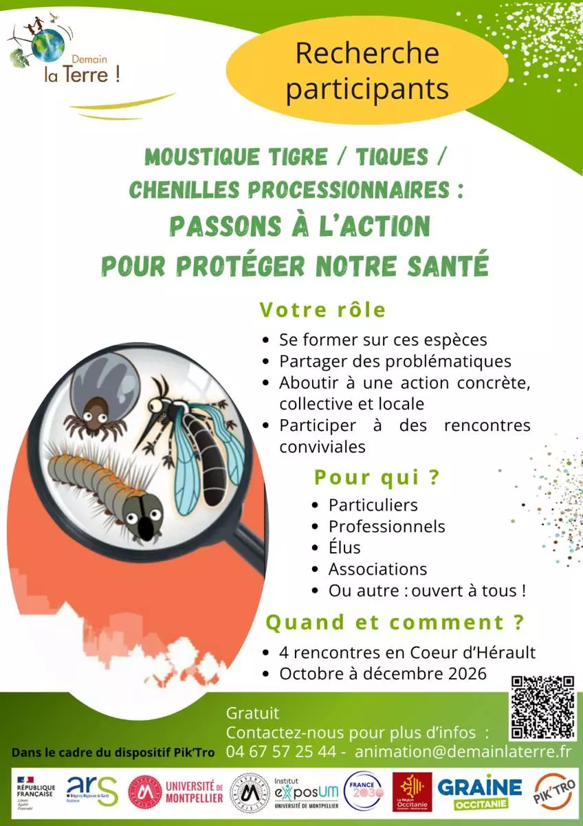 Moustique Tigre, Tique, Chenille Processionnaire : Ça Pik’tro ?