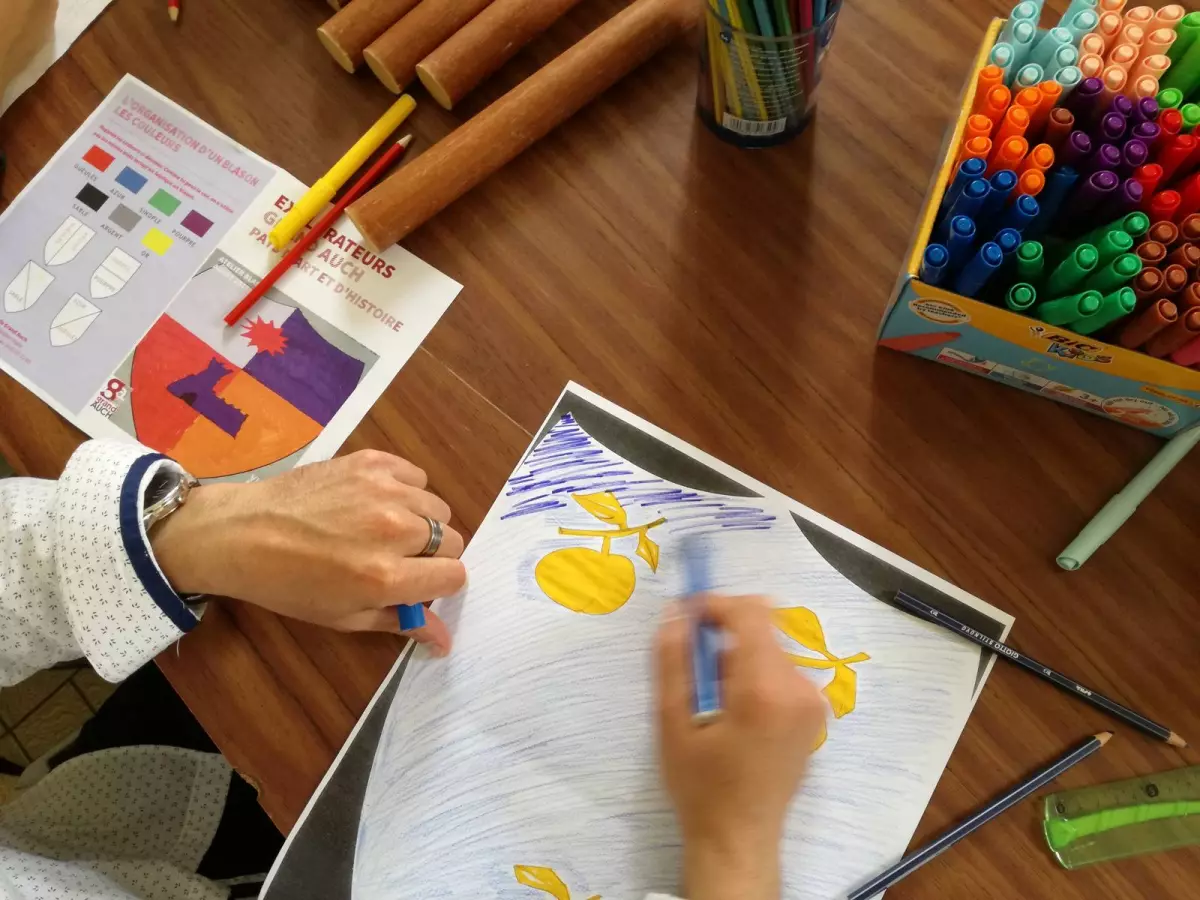Atelier blason parents-enfants : Blason et compagnie !
