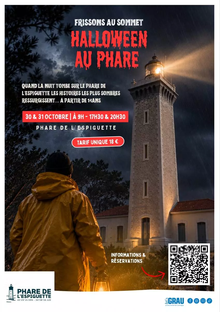 Halloween au phare – Frissons au sommet !