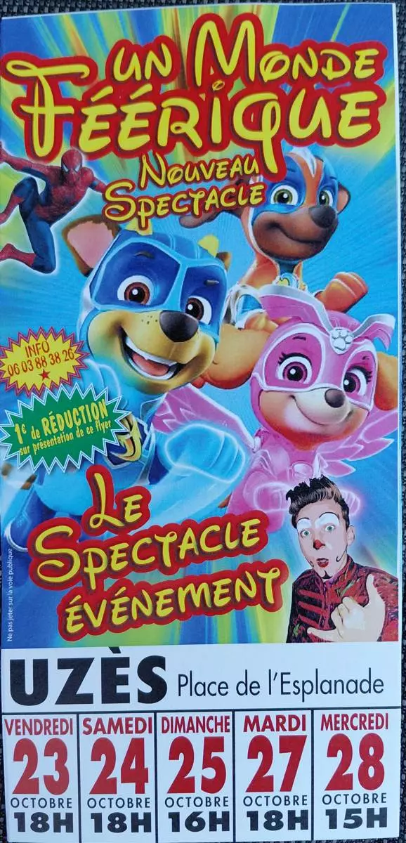 Spectacle - Un monde féerique