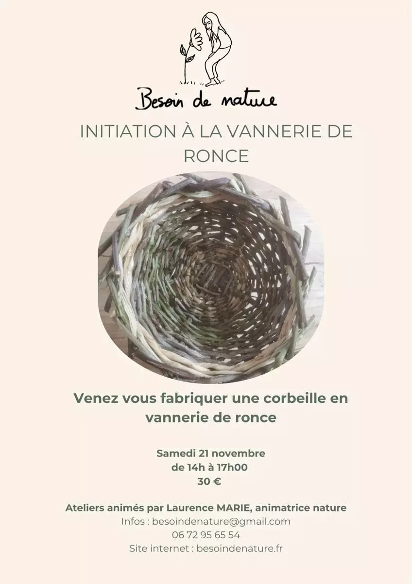 Initiation Vannerie sauvage