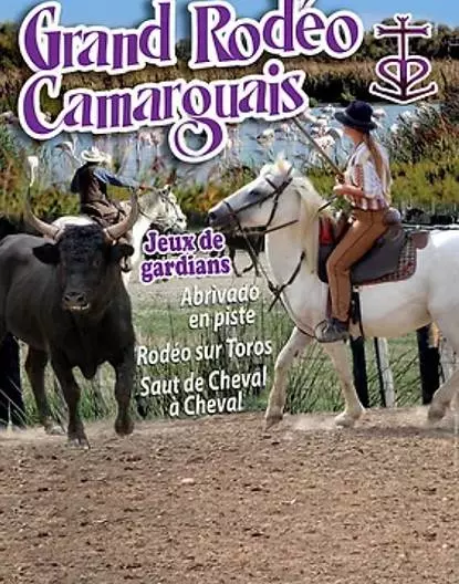 Grand rodéo camarguais - jeux de gardians
