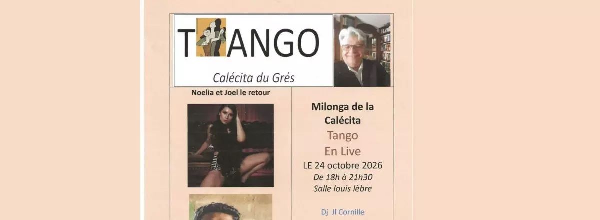 Soirée Milonga de la porte - Tango en live