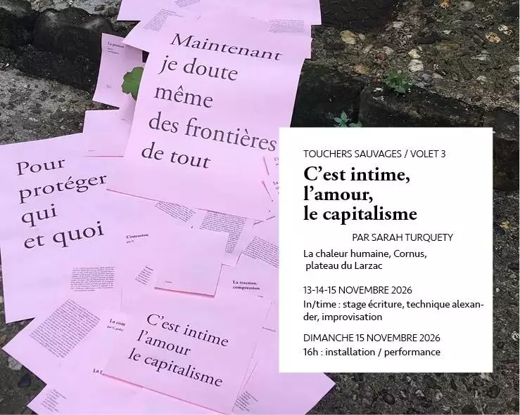 STAGE In/time : écriture, technique Alexander et improvisation