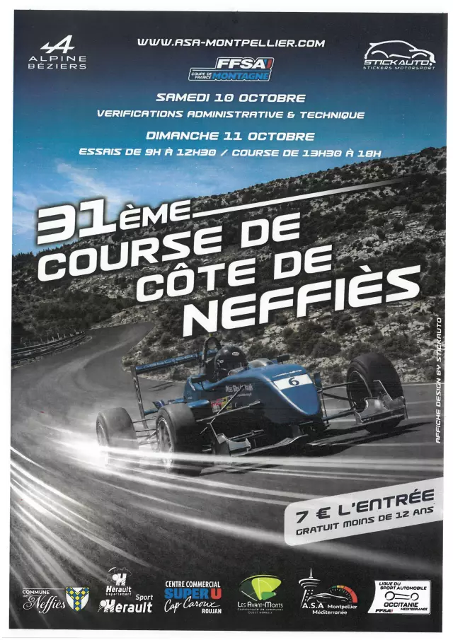 31ÈME Course de Côte de Neffiès