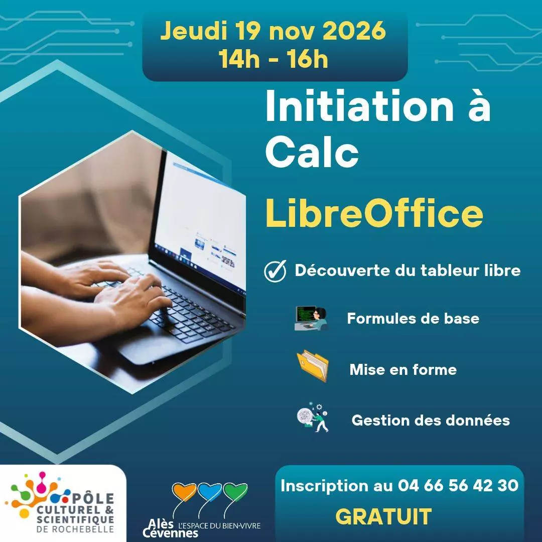 Atelier - Initiation à Calc (LibreOffice)