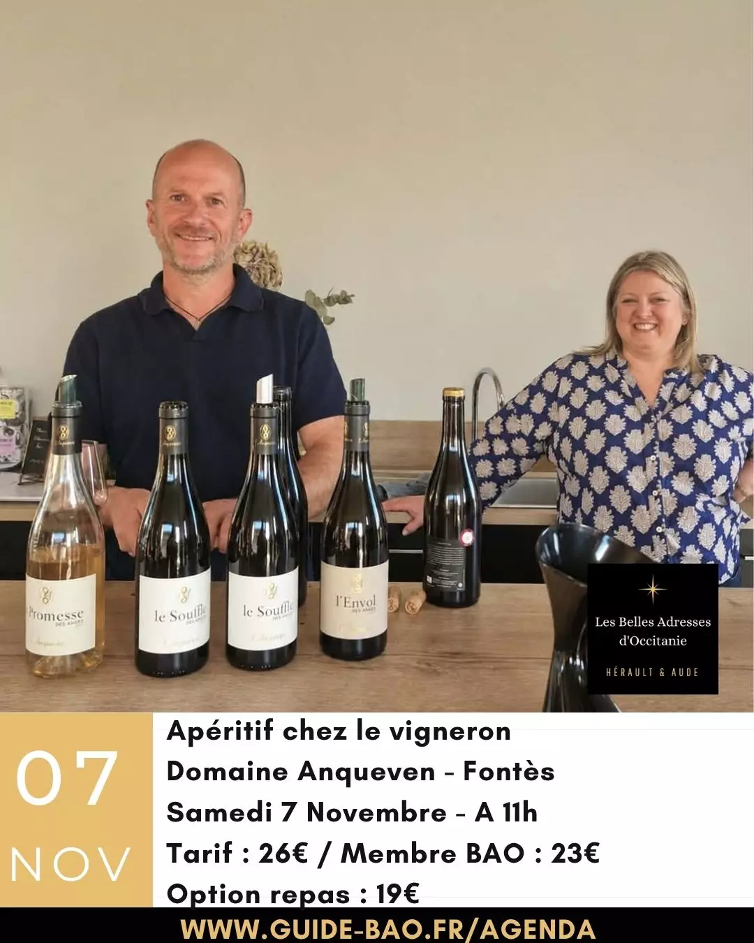 Rdv Gourmand au Domaine Anqueven
