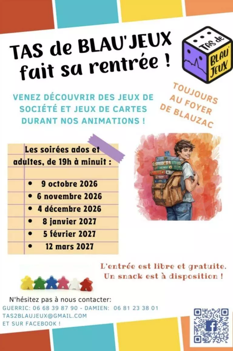 Soirée Jeux de Société et Cartes