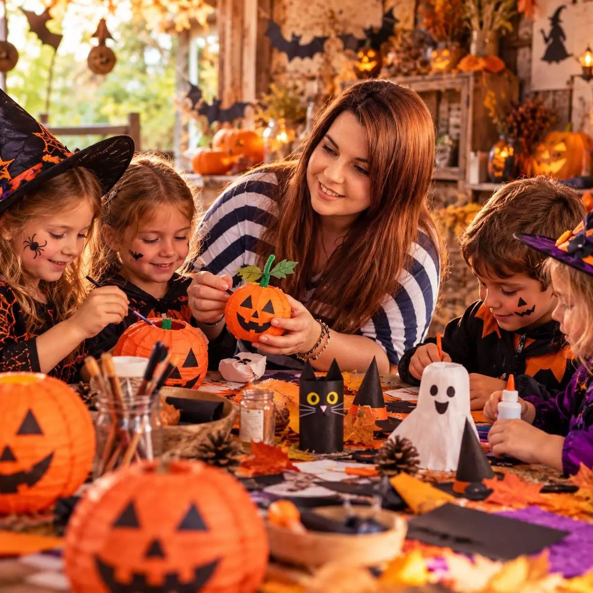 Atelier créatif d'Halloween pour les 6-12 ans