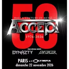 Accept 50Th Anniversary Tour 2026