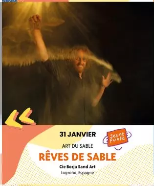 Théâtre des Aspres -Saison Culturelle 26/27 : Rêves de Sable