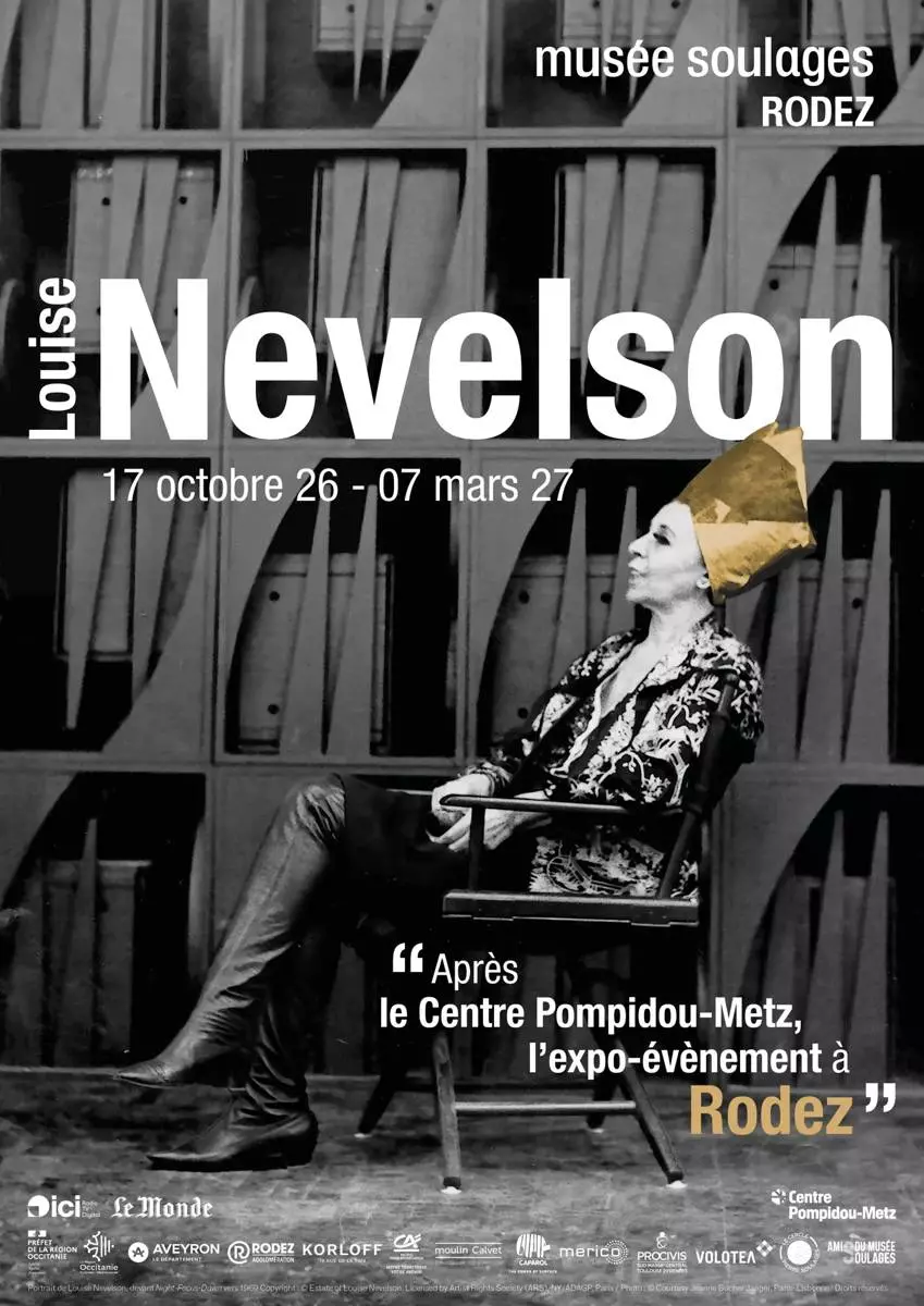 Découvrir l'Expo-Événement Louise Nevelson au Musée Soulages : Visites Libres ou Guidées