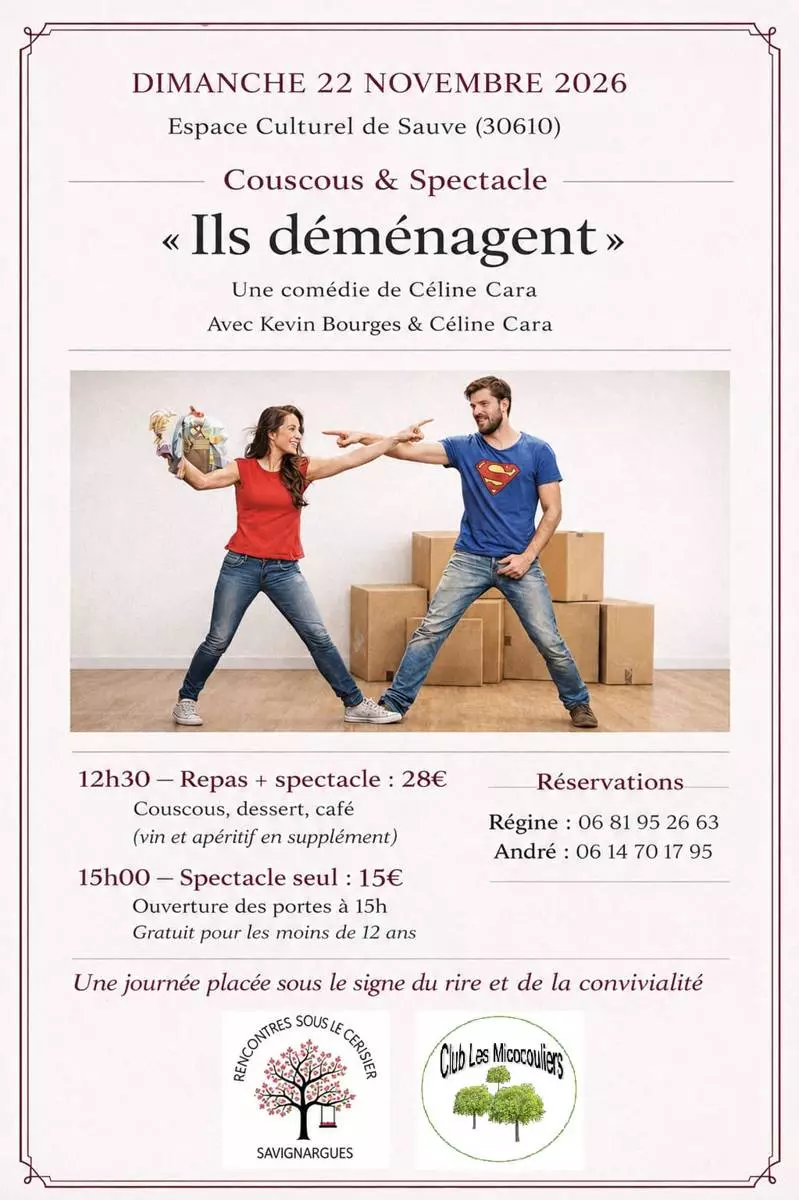 Couscous et spectacle "ils déménagent"