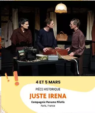 Théâtre des Aspres -Saison Culturelle 26/27 :Juste Irena