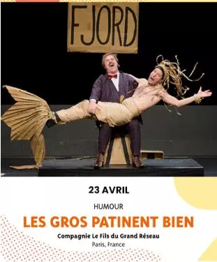 Théâtre des Aspres -Saison Culturelle 26/27 : Les Gros Patient Bien