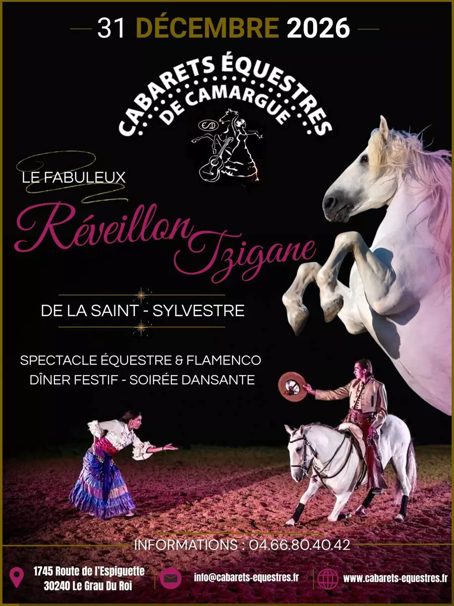 Dîner Spectacle de la Saint-Sylvestre - 31 décembre 2026