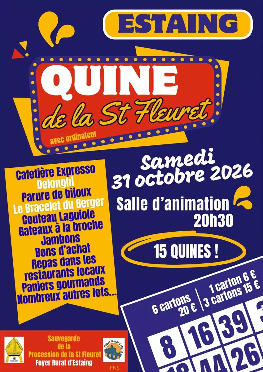 Quine de la Saint-Fleuret