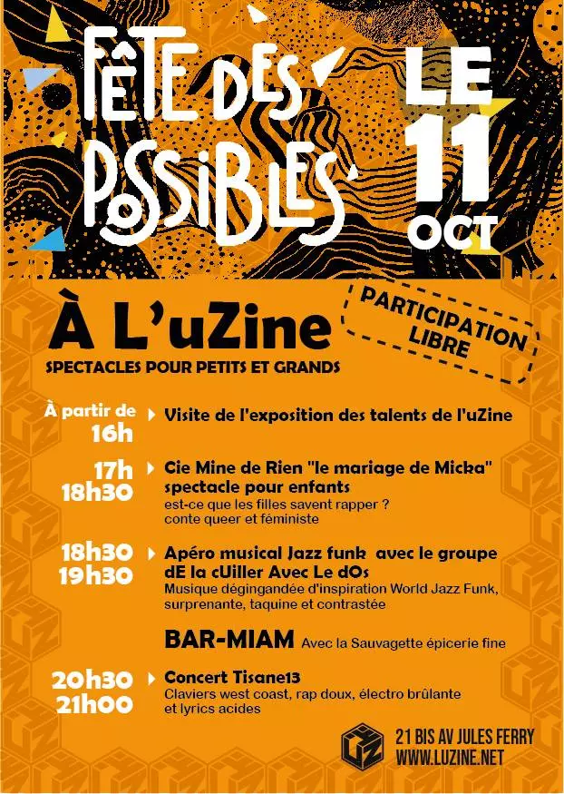 Fête des Possibles à l'uZine