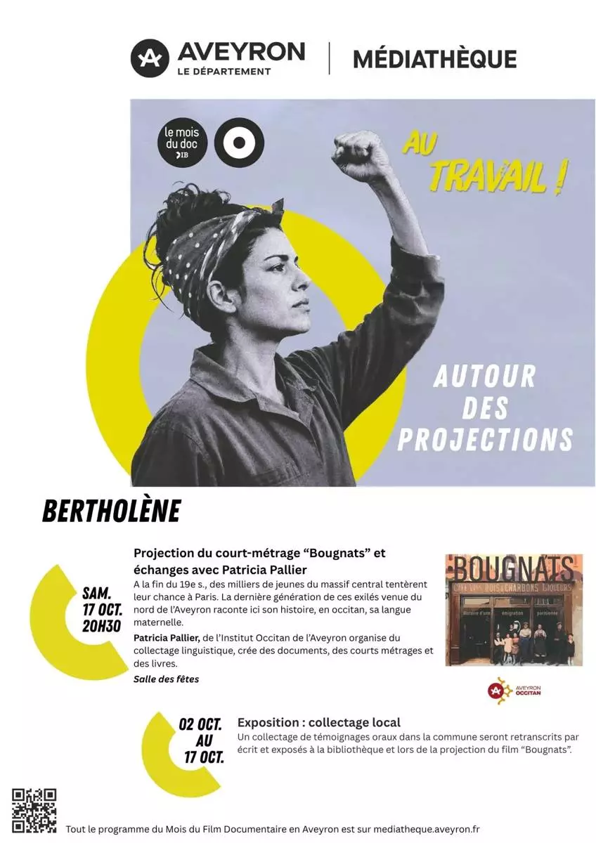 Exposition collectage local à Bertholène