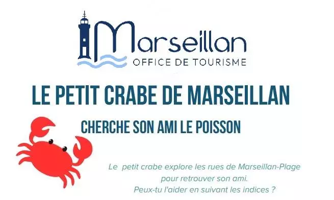 Jeu de Piste : Le Petit Crabe de Marseillan Cherche Son Ami le Poisson