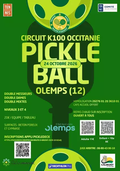 Tournoi de pickleball
