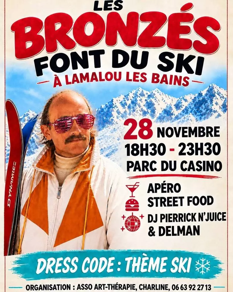Soirée Festive : Les Bronzés Font du Ski