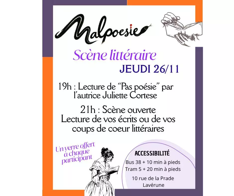 Scène ouverte littéraire