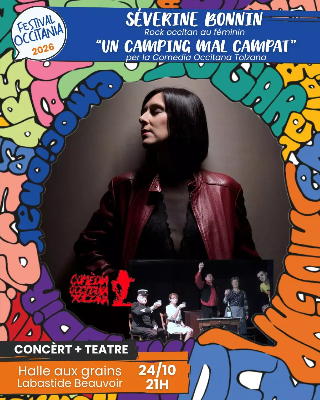 "Un Camping Mal Campat" Per la Cot + Concèrt de Séverine Bonnin - Festival Occitania