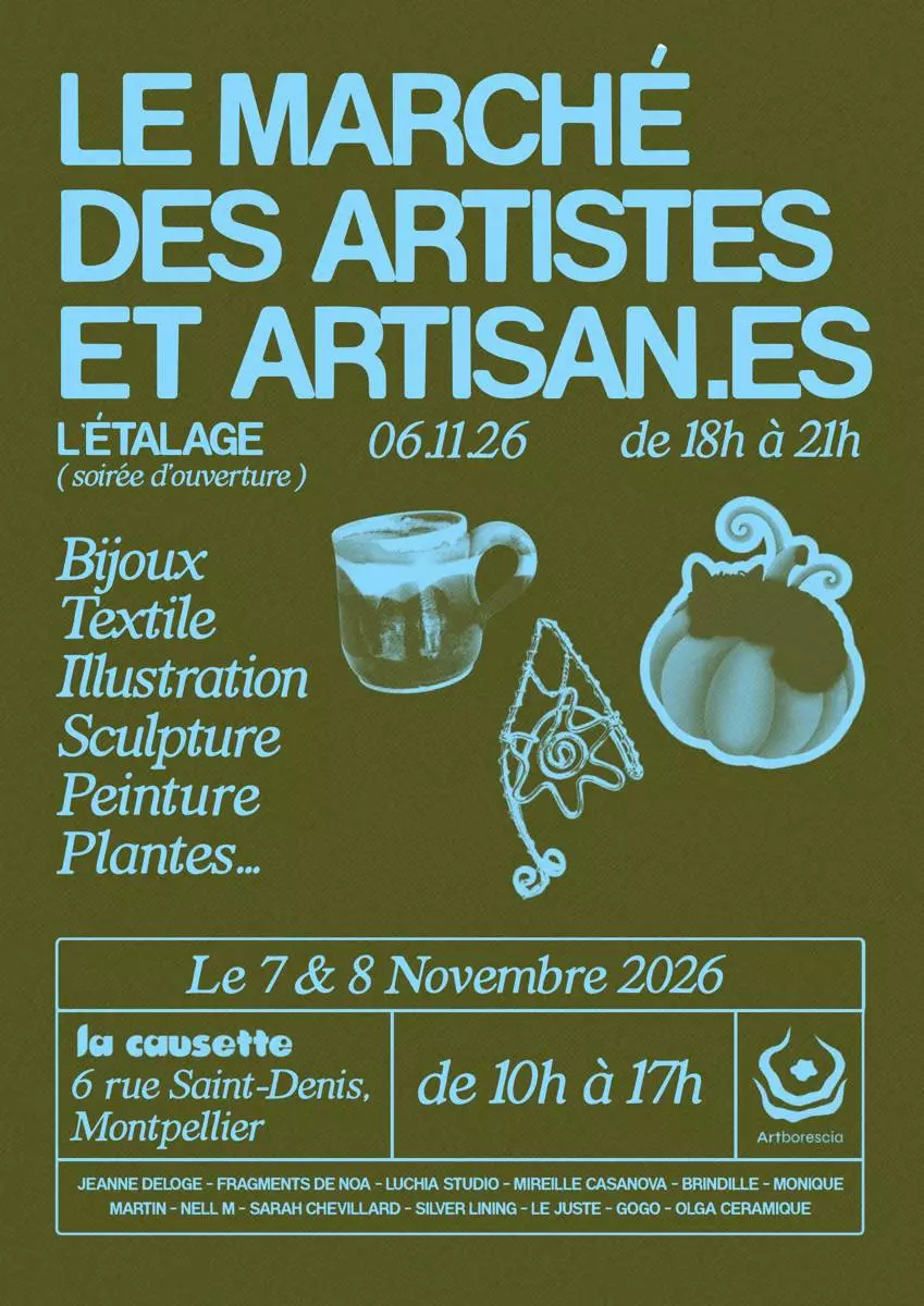 Marché des artistes et artisan.es