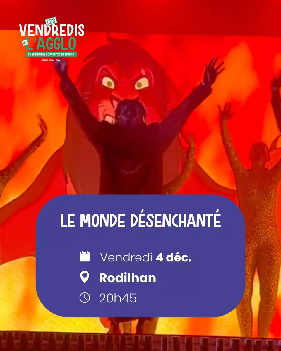 Vendredis de l'Agglo - Danse "Le monde désenchanté" à Rodilhan