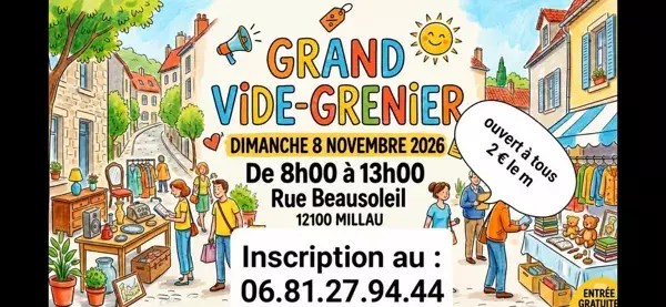 Vide grenier rue Beau Soleil