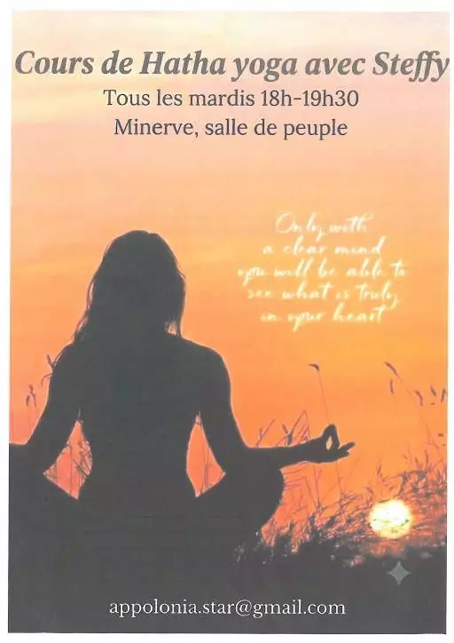 Cours de Hatha Yoga avec Steffy