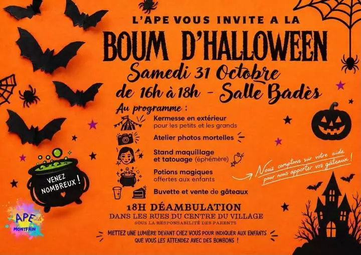 Halloween de l'APE de Montfrin