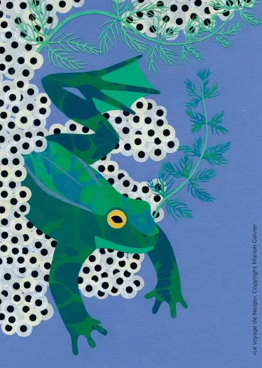 Exposition : Le voyage de neige, Manon Galvier
