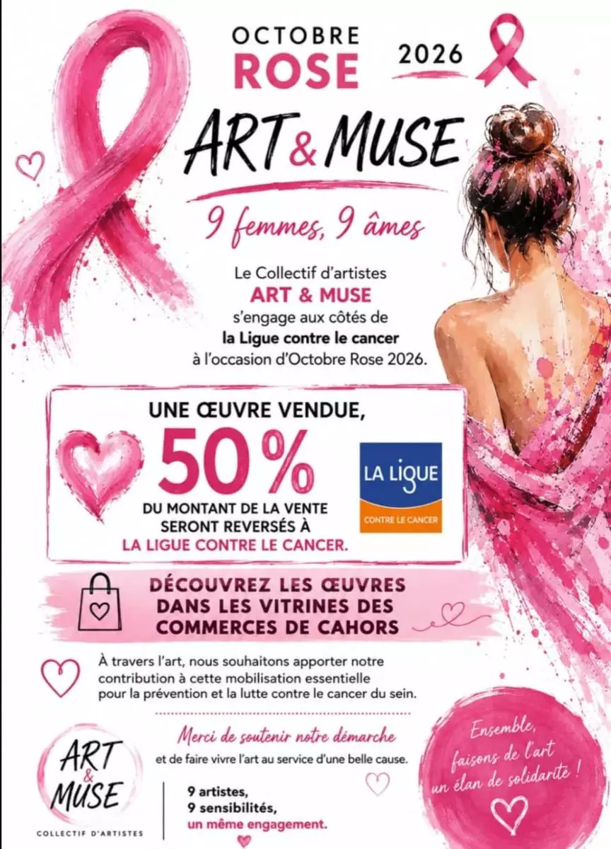 Art & Muse pour Octobre Rose