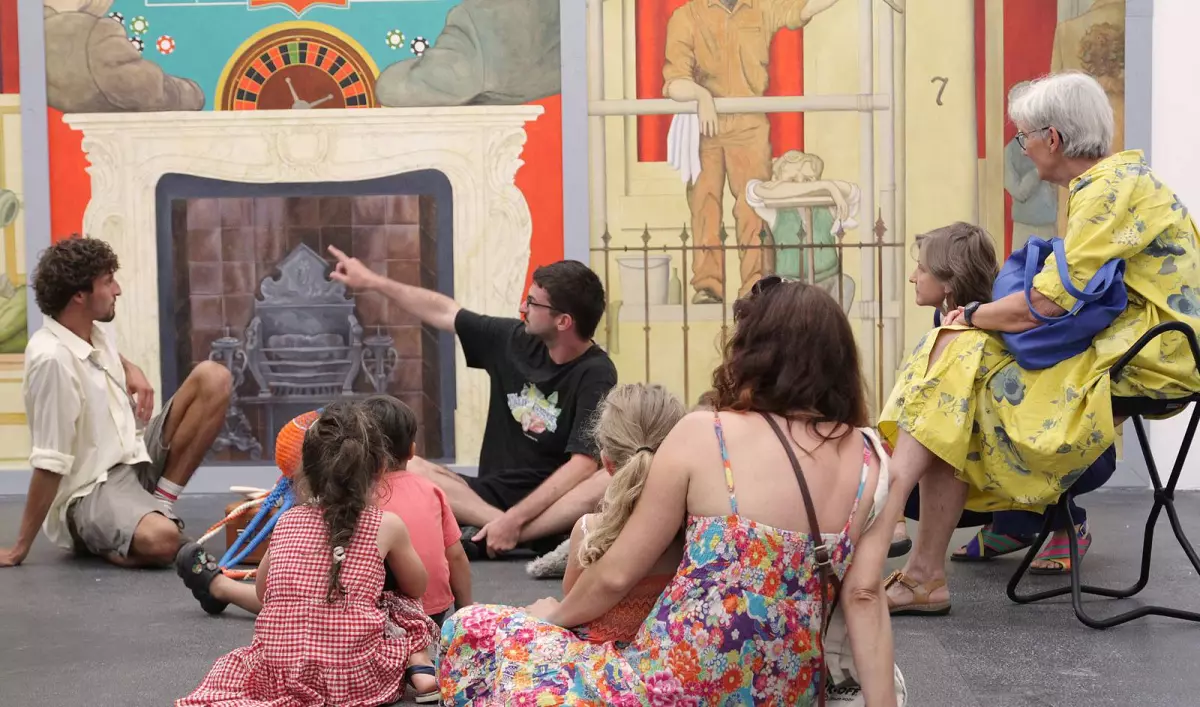 Découverte en Famille des Expositions du Crac