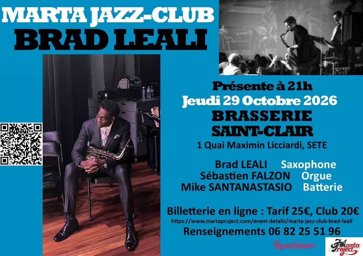 Marta Jazz-Club Brad Leali Trio