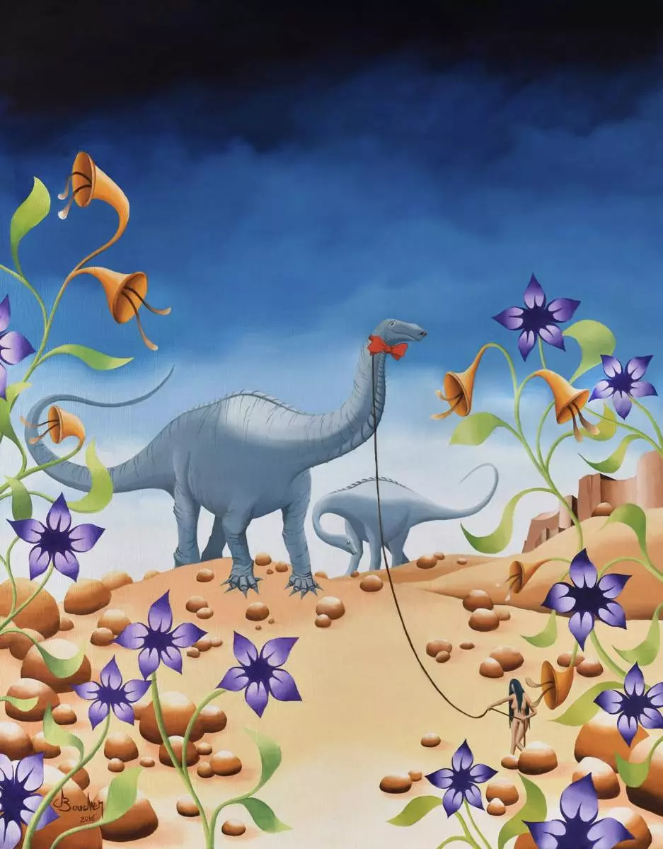 Exposition de tableaux : Gérard Boucher - Voyage au cœur de l’Eden