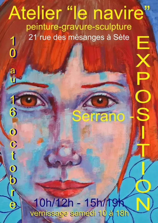 Exposition Serrano — Atelier le Navire