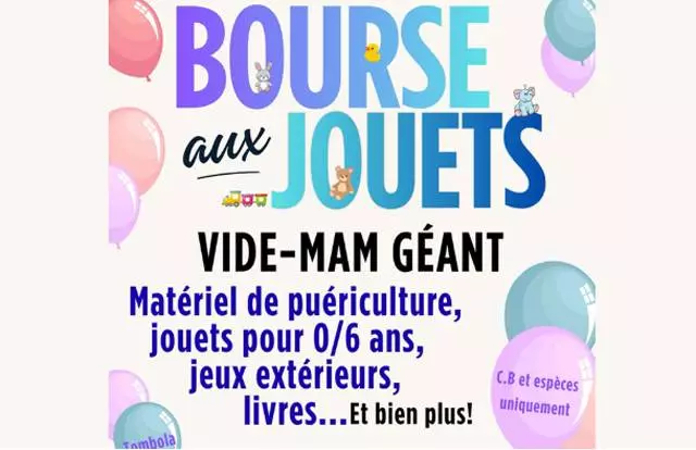 Bourse aux jouets