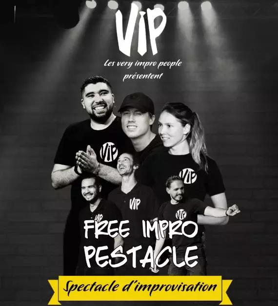 Soirée Impro avec le Troupe Vip