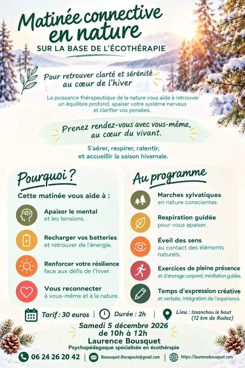 Matinée connective en nature