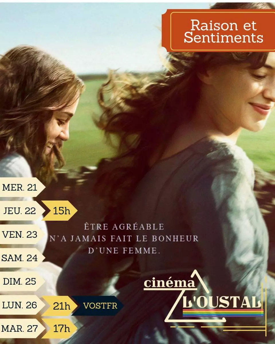 Raison et Sentiments, 2H12, Drame Romantique de Georgia Oakley avec Daisy Edgar-Jones, Esmé Creed-Miles, Caitríona Balfe, Bodhi Rae Breathnach