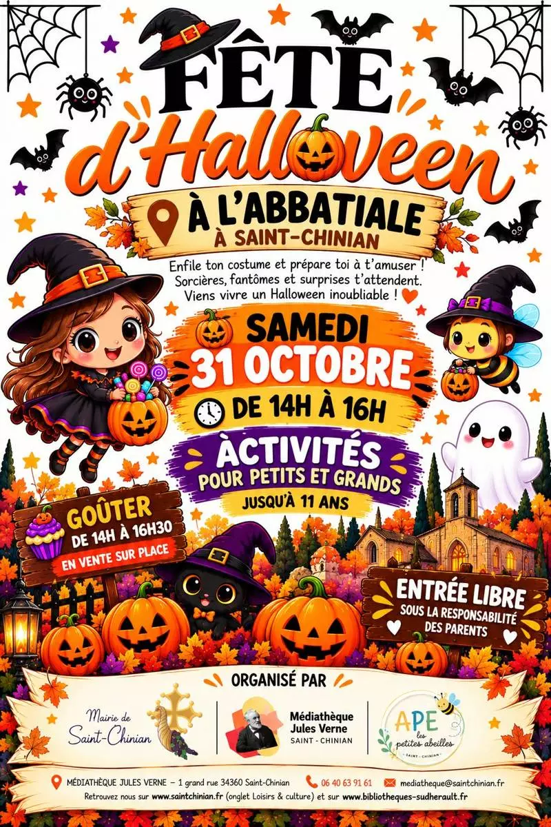 Fête d'Halloween à Saint-Chinian